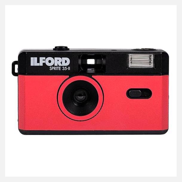 Ilford Sprite 35 II Black and Red