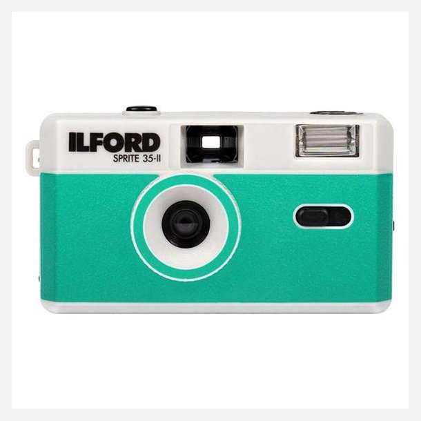 Ilford Sprite 35 II Silver and Teal