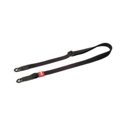 ARTISAN & ARTIST |ACAM-100A| Slim & Soft Cloth Camera strap - Leica M/mirrorless (w/Ring) BLK/Red