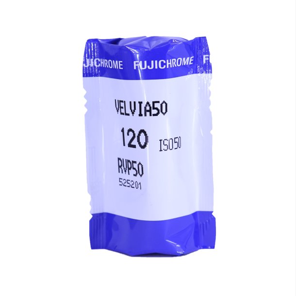 Fuji Velvia 50 120 - 1 stk.