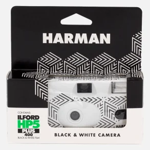 Ilford Engangskamera HP5 27b.