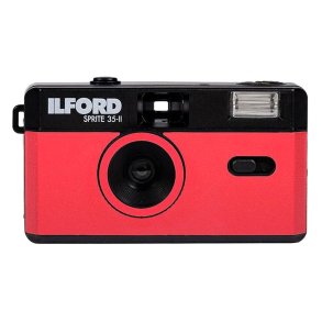 Ilford Sprite 35 II Black and Red