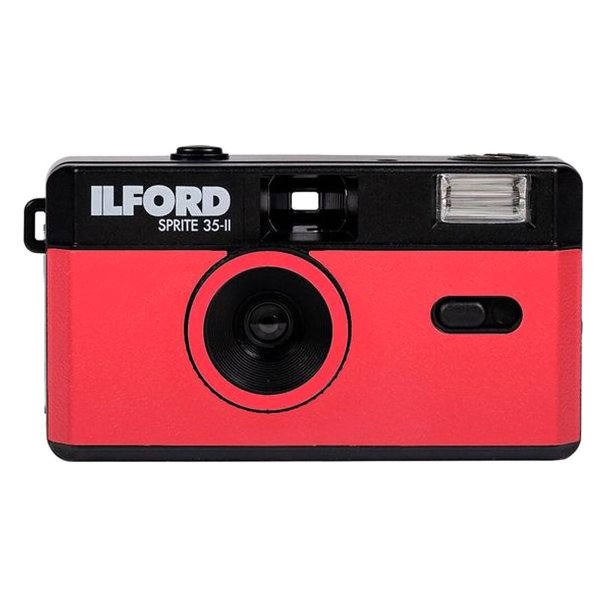 Ilford Sprite 35 II Black and Red