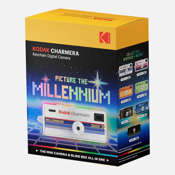 Kodak Charmera Millenium Keychain Digital Camera Blind Box