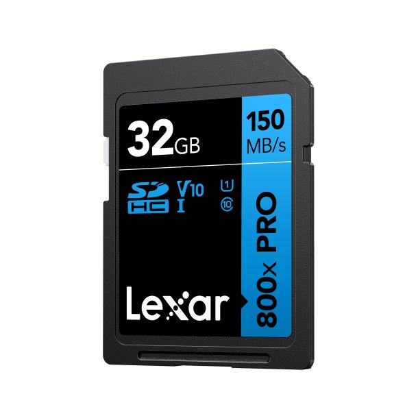 Lexar SDHC 800x 32gb U1 V10