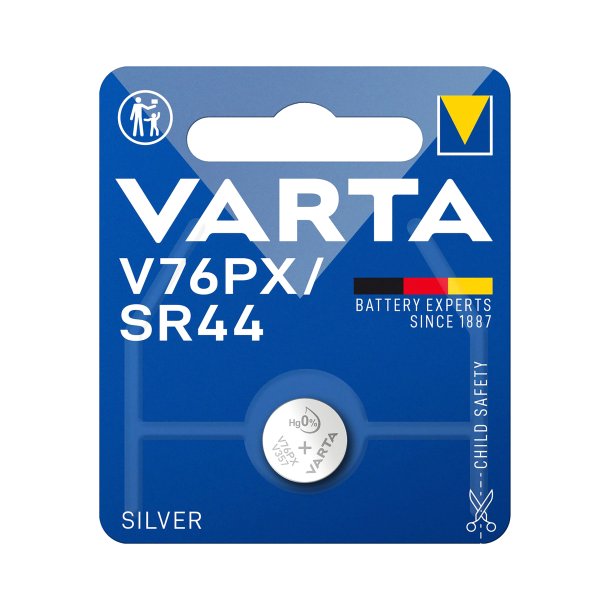 Varta SR44 / V76PX 1,55V.