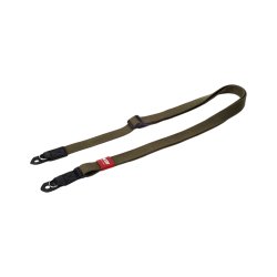 ARTISAN & ARTIST |ACAM-100A| Slim & Soft Cloth Camera strap - Leica M/mirrorless (w/Ring) Khaki