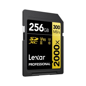 Lexar SDXC 2000x 256GB U3 V90