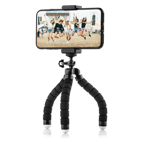 Mojogear Stativ og mobilholder sort
