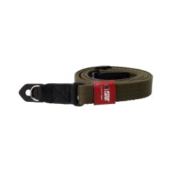 ARTISAN & ARTIST |ACAM-100A| Slim & Soft Cloth Camera strap - Leica M/mirrorless (w/Ring) Khaki