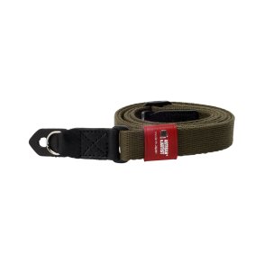 ARTISAN & ARTIST |ACAM-100A| Slim & Soft Cloth Camera strap - Leica M/mirrorless (w/Ring) Khaki