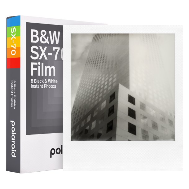 Polaroid SX-70 sort/hvid film