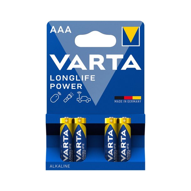 Varta AAA Longlife power 4stk