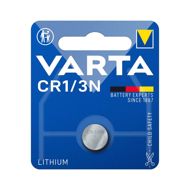 VARTA CR1/3N LITHIUM 3V